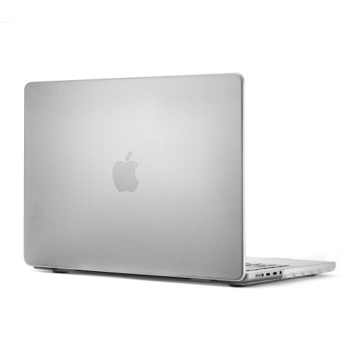 MacBook 14 Pro Dots Hardshell Frosted Clear Back