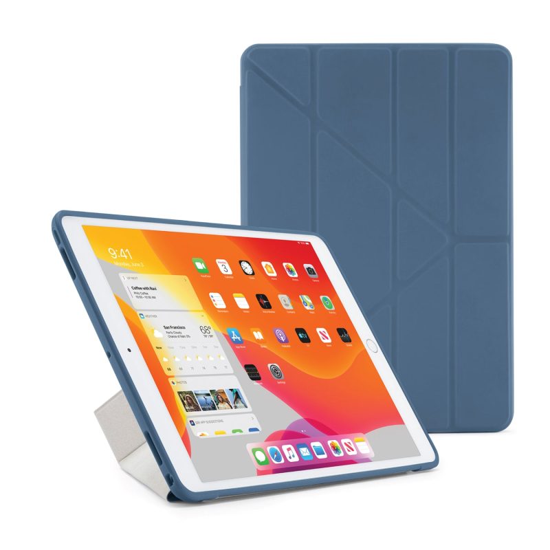 iPad 10.2 2019 origami TPU navy hero