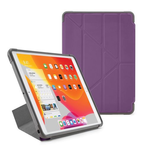 iPad 10.2 2019 origami shield purple hero