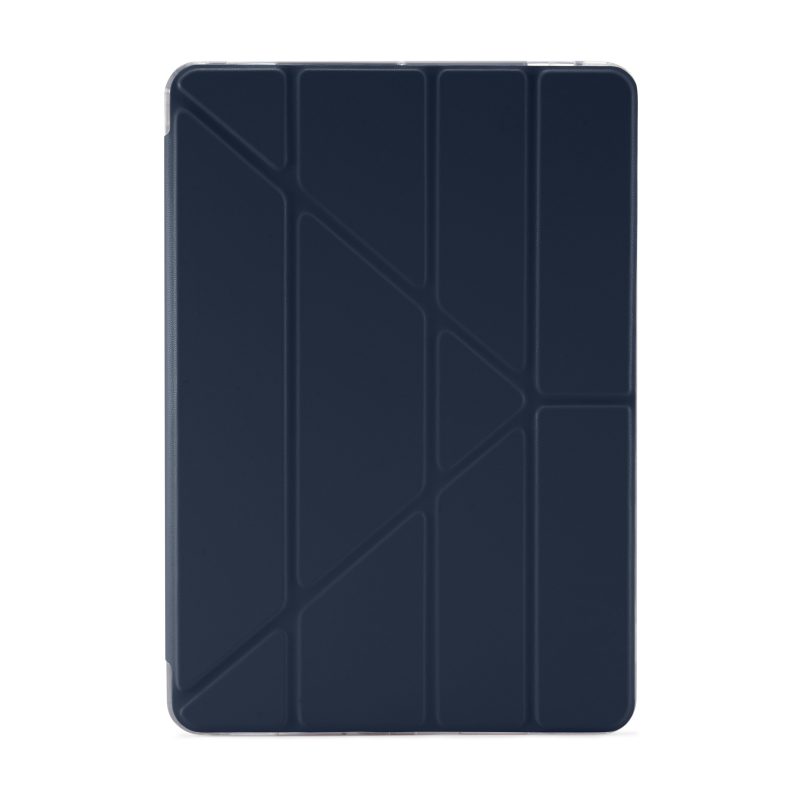 iPad 10.2 origami TPU navy front cover