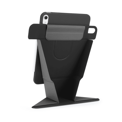 iPad 10th Gen Stand Case back portrait black