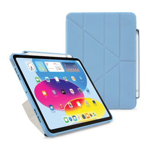 iPad 2022 origami pencil case light blue hero