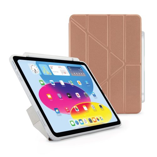 iPad 2022 origami pencil case rose gold hero