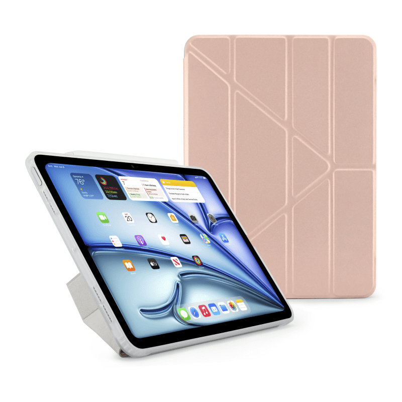 iPad Air 13 2024 Origami No1 Case MetallicPink hero