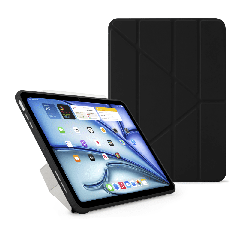 iPad Air 6 11 2024 Origami No1 Case black hero