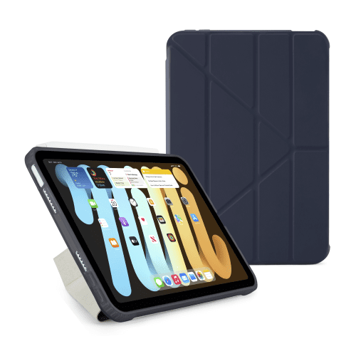 iPad Mini 2024 Origami No1 Case Dark Blue hero