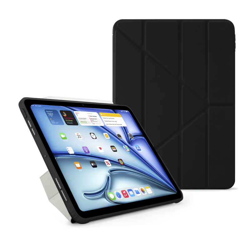 iPad Pro 11 2024 Origami No1 Case Black hero