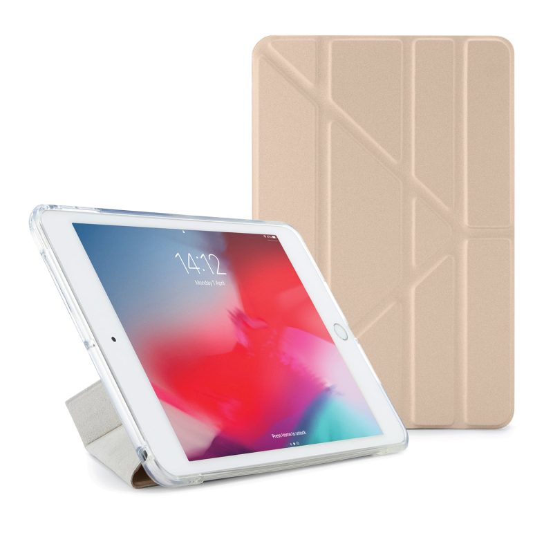 iPad air 10.5 origami TPU champagne hero