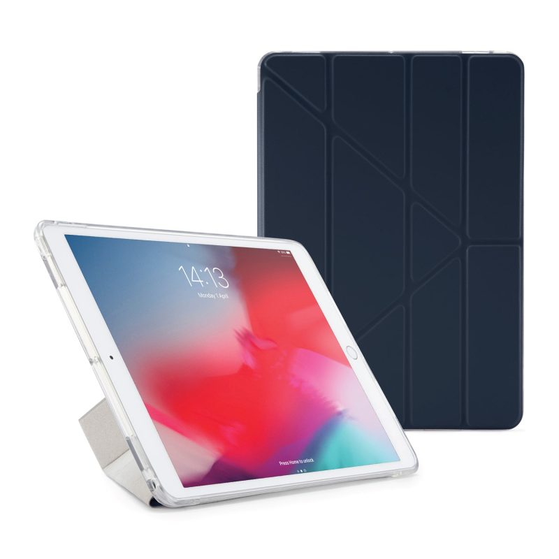 iPad air 10.5 origami TPU navy clear hero