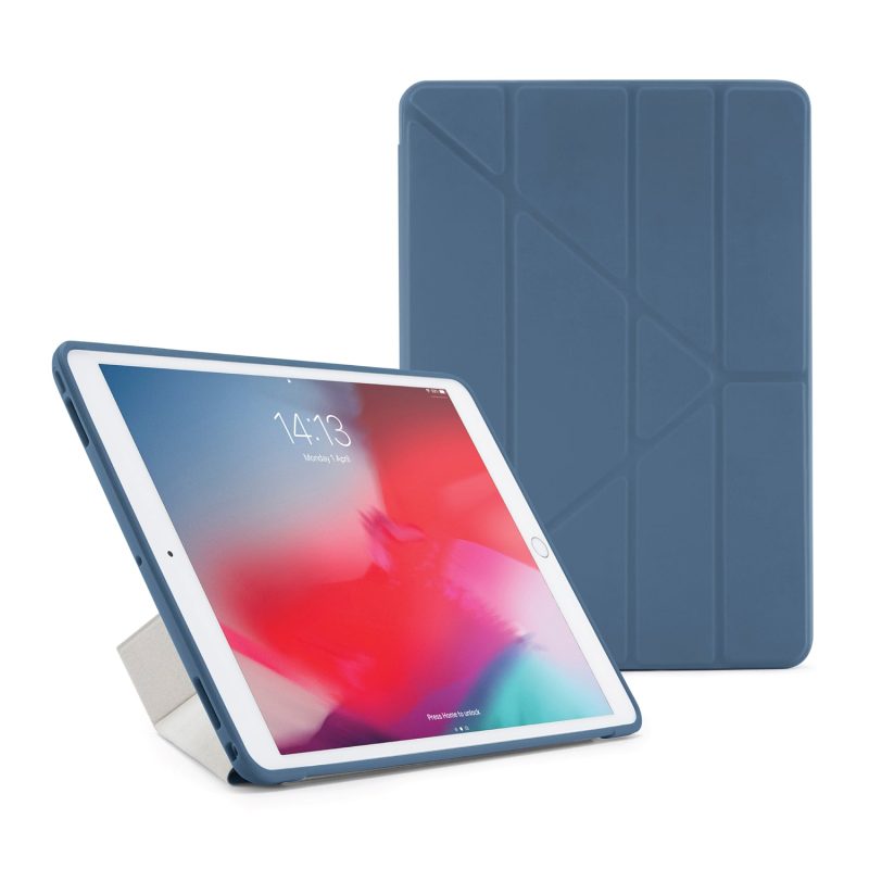 iPad air 10.5 origami TPU navy hero