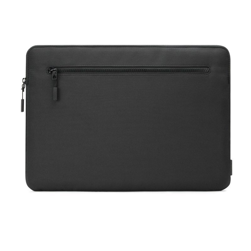 macbook organiser sleeve black front